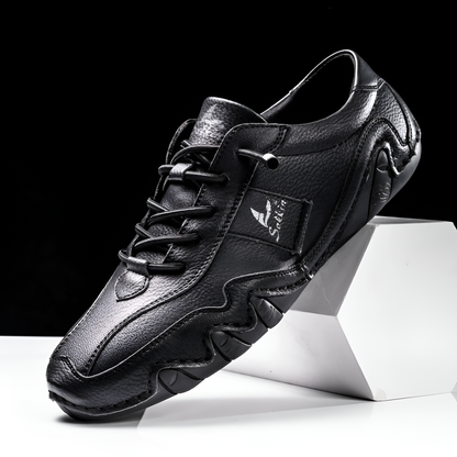 Larkin Leather Trainer
