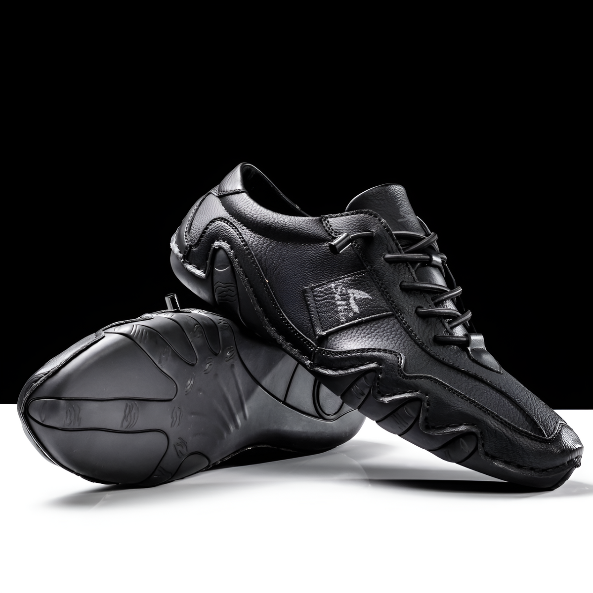 Larkin Leather Trainer