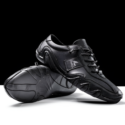 Larkin Leather Trainer