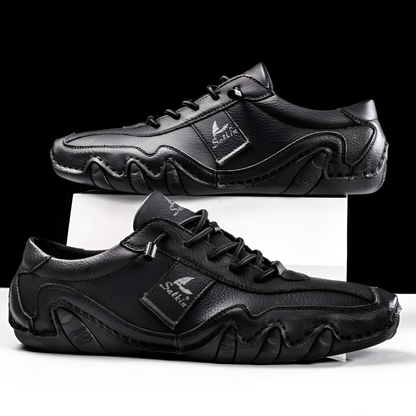 Larkin Leather Trainer