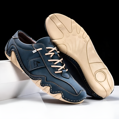Larkin Leather Trainer