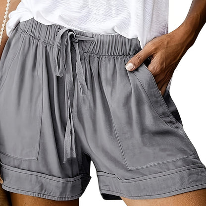 Maya Relaxed Drawstring Shorts - Riviera London