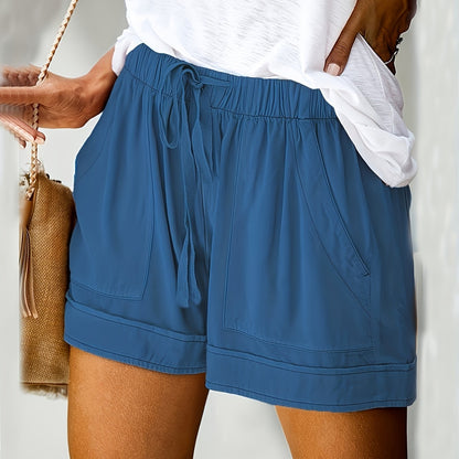 Maya Relaxed Drawstring Shorts - Riviera London