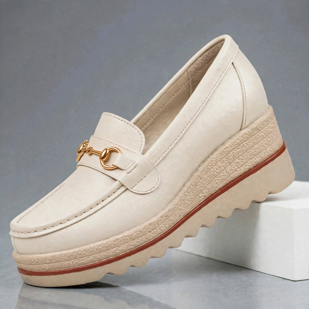 Harriet Wedge Loafers