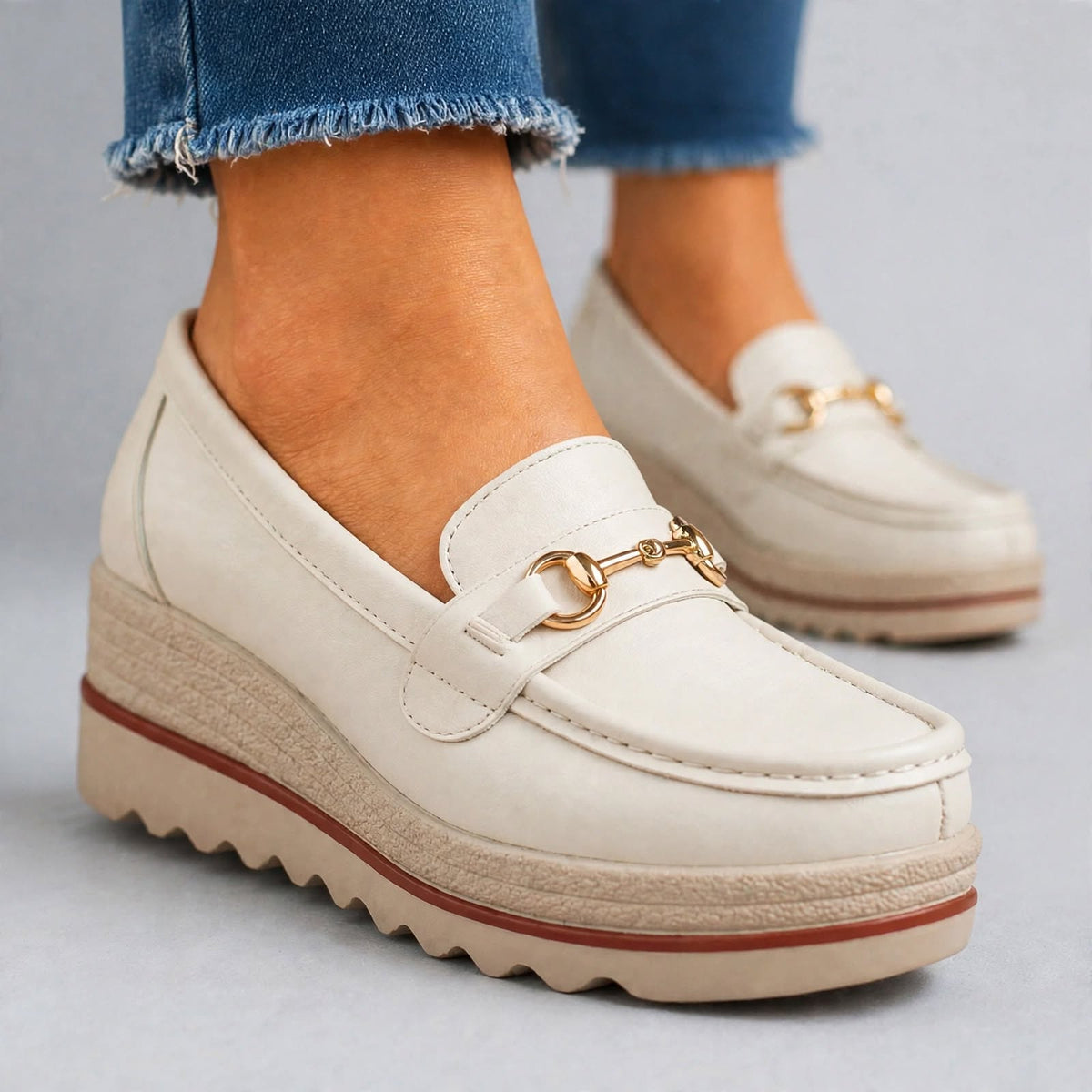 Harriet Wedge Loafers