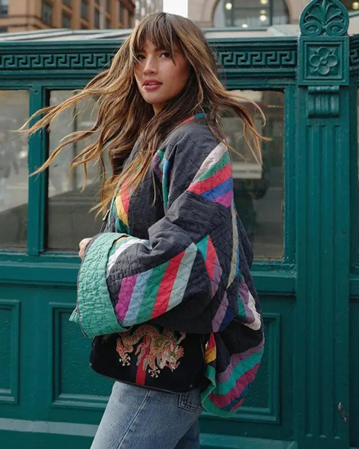 Aria - Retro Revival Coat - Riviera London