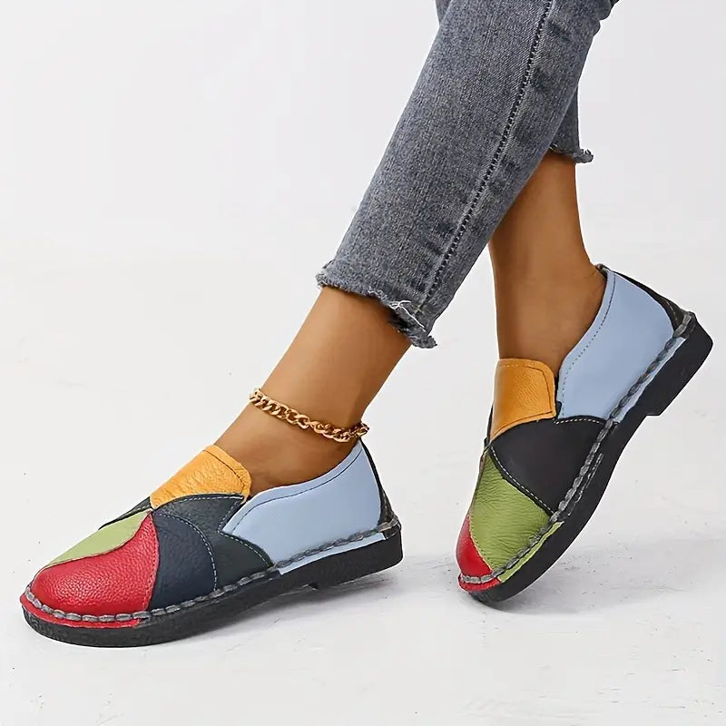 Imogen Colourblock Loafers
