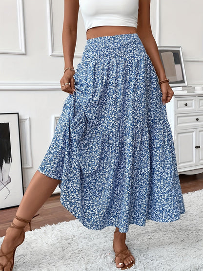 Elena Ditsy Floral Skirt - Riviera London
