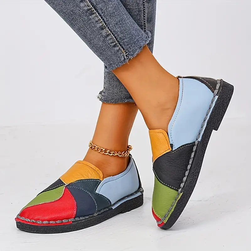 Imogen Colourblock Loafers