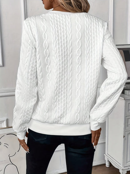 Amy | Sweater with Zipper - Riviera London