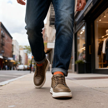 Lorenzo Leather Sneakers