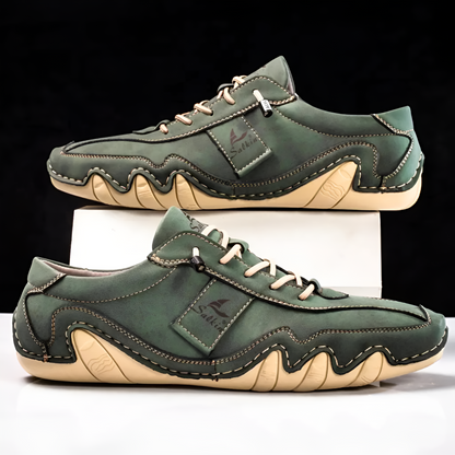 Larkin Leather Trainer