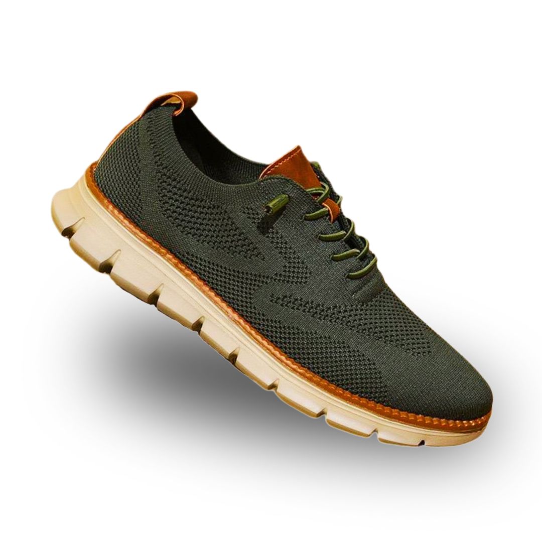 Signet Leather Trainers