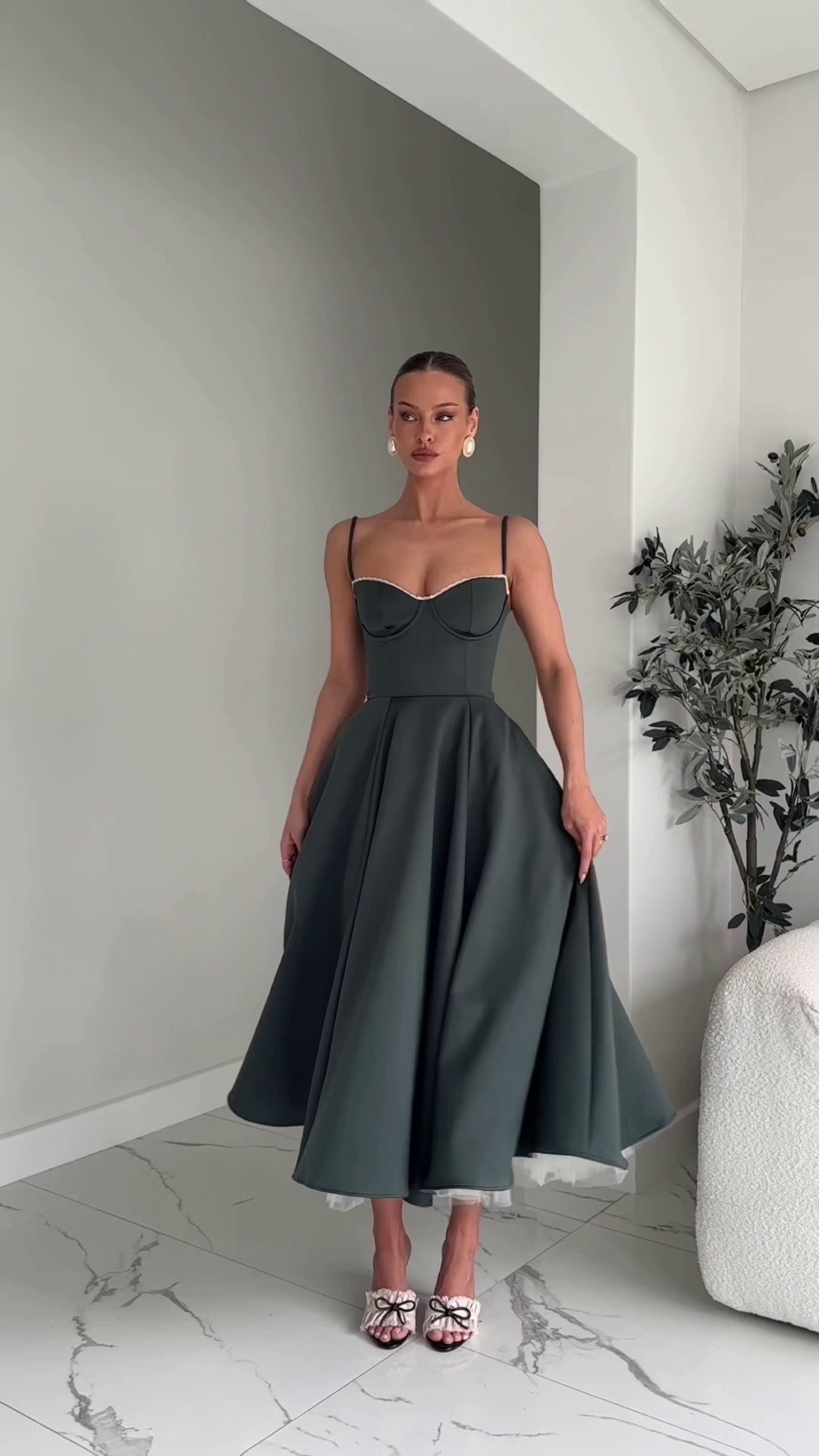 Copy riviera midi dress