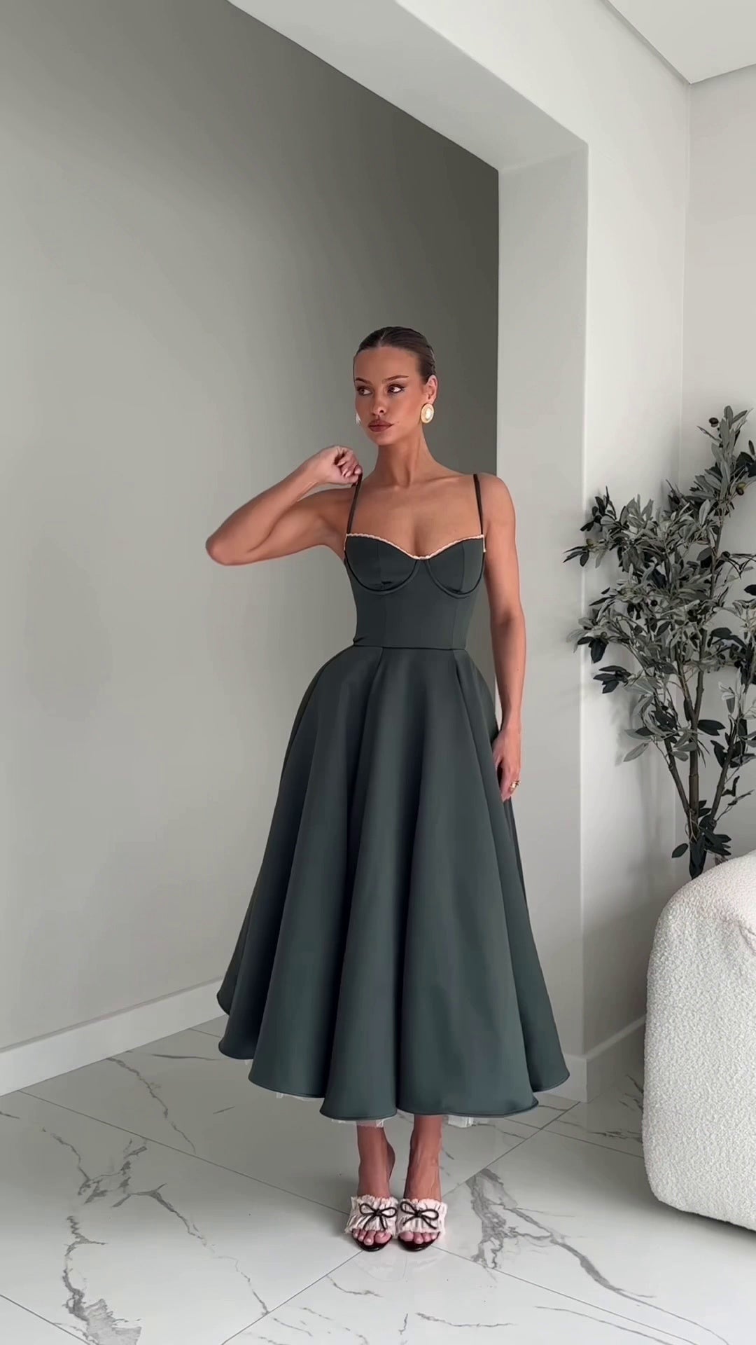 Copy riviera midi dress