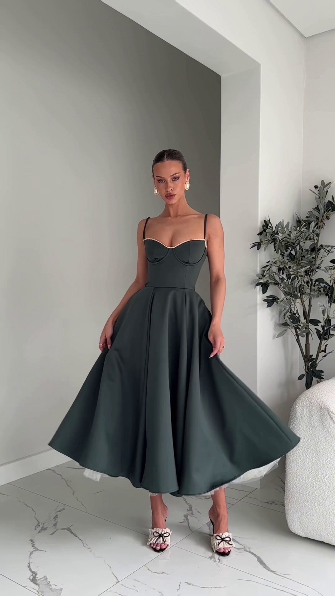 Copy riviera midi dress