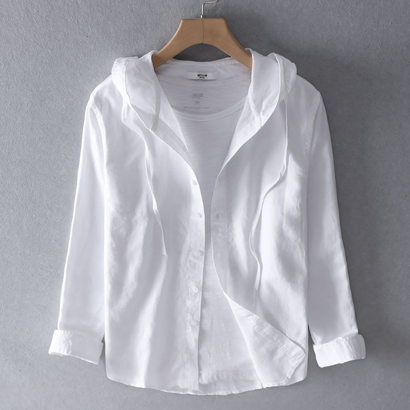 Nova Linen Hoodie - Riviera London