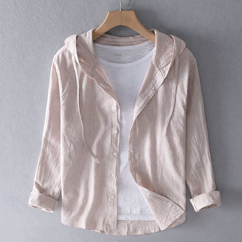 Nova Linen Hoodie - Riviera London