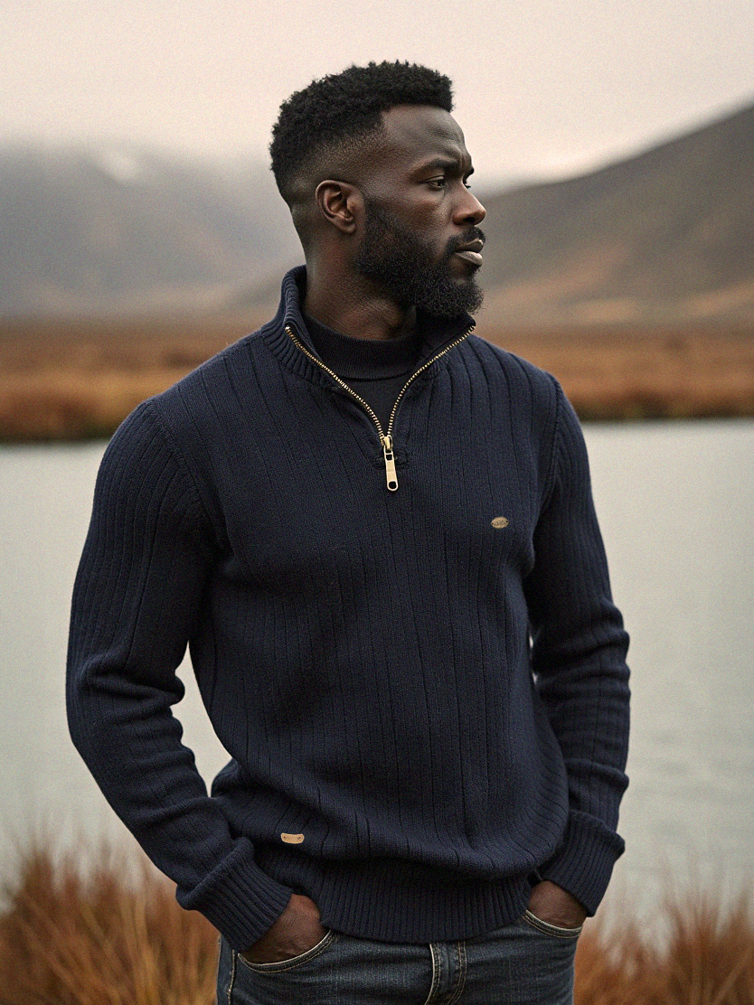 Aziel Knitted Sweater - Riviera London
