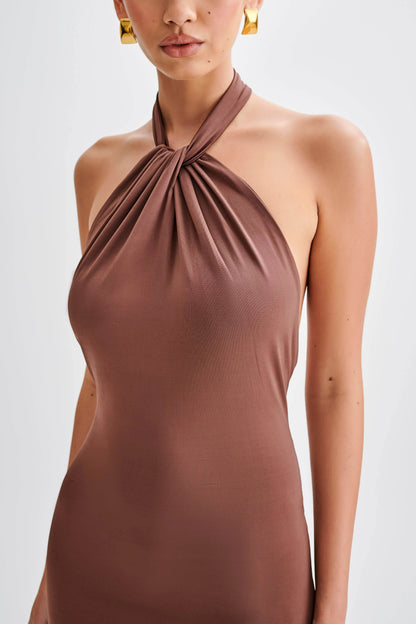 Riviera Halter Dress - Riviera London