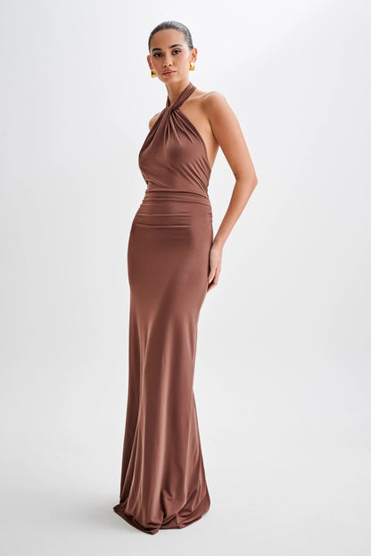 Riviera Halter Dress - Riviera London