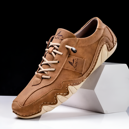 Larkin Leather Trainer
