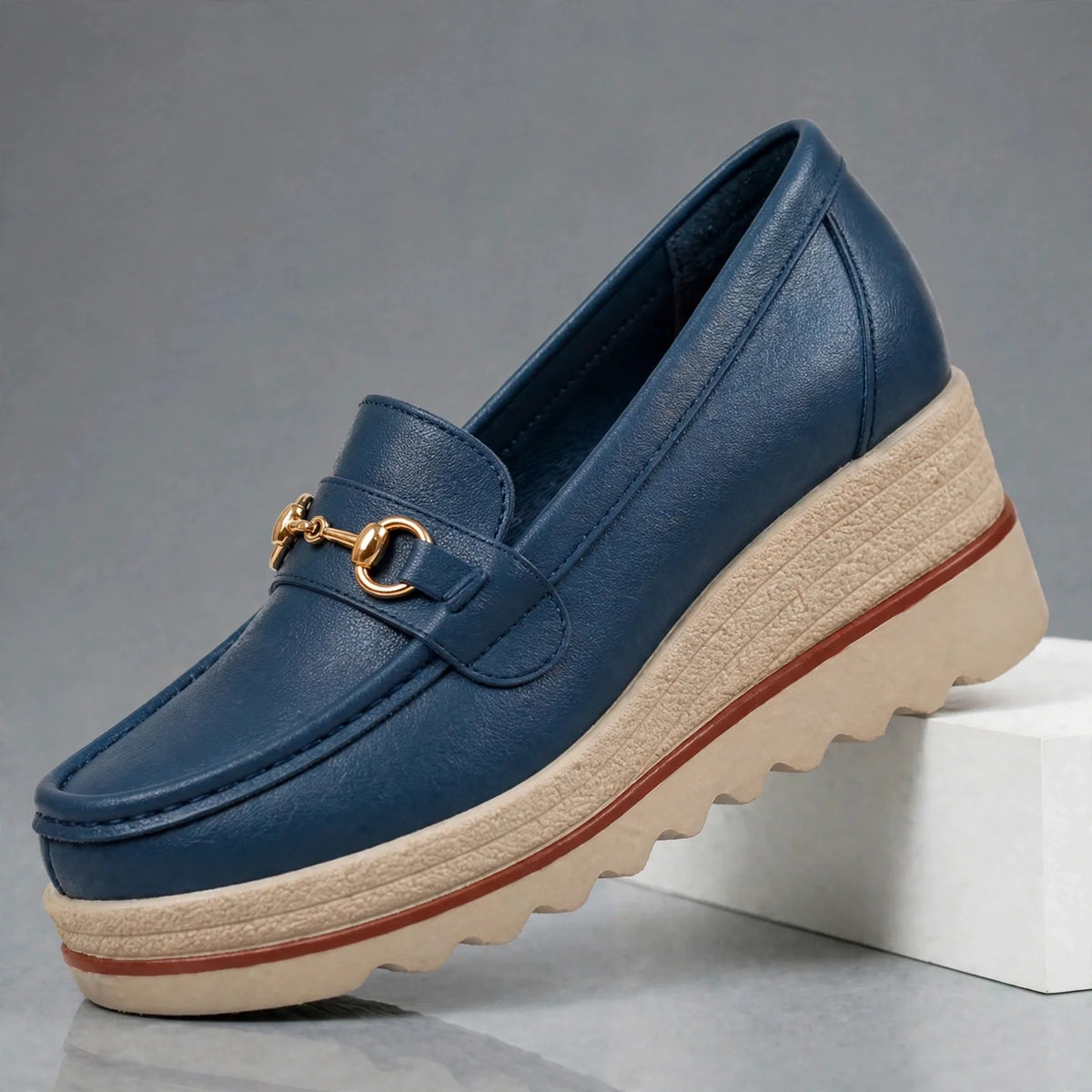 Harriet Wedge Loafers