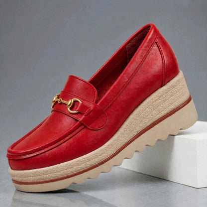 Harriet Wedge Loafers