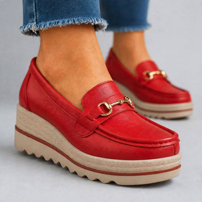 Harriet Wedge Loafers