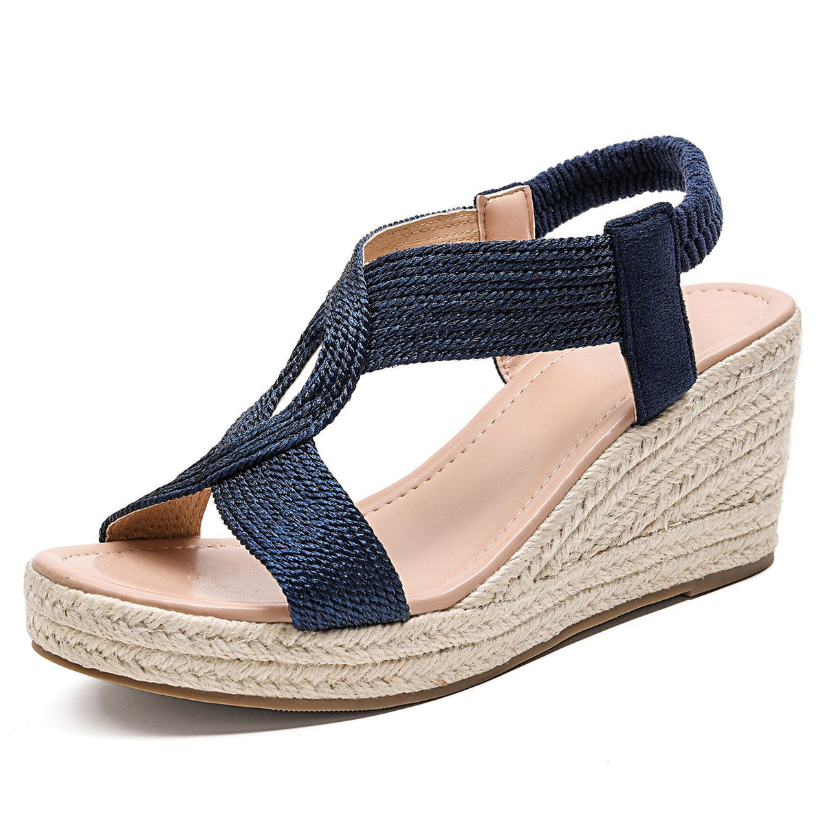 Braided Wedge Sandals