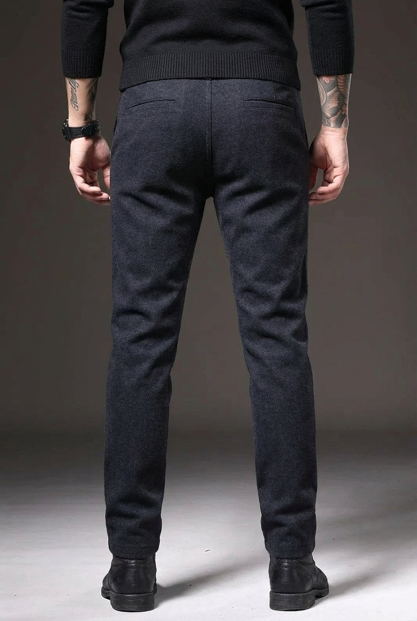 Luca Slim Fit Trousers – Blue