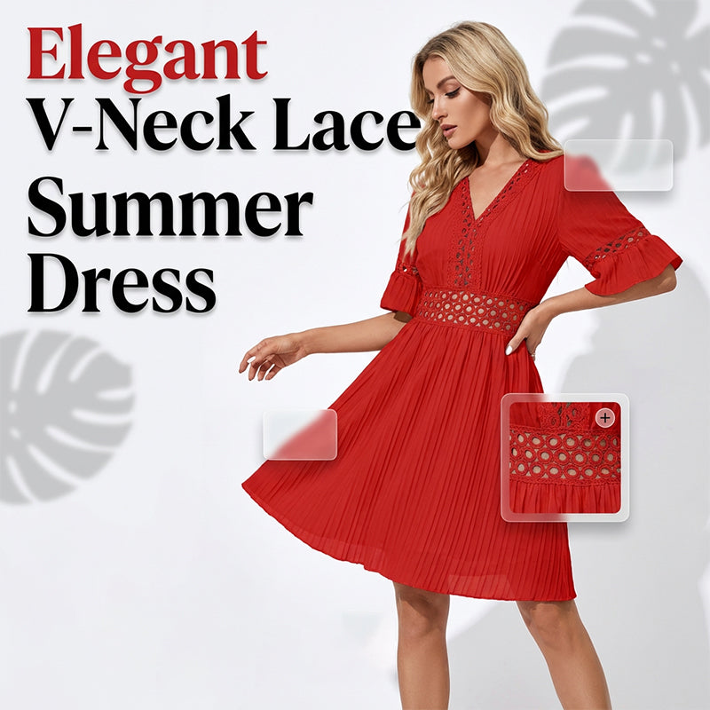 Elara Lace Dress