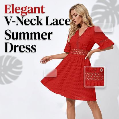 Elara Lace Dress