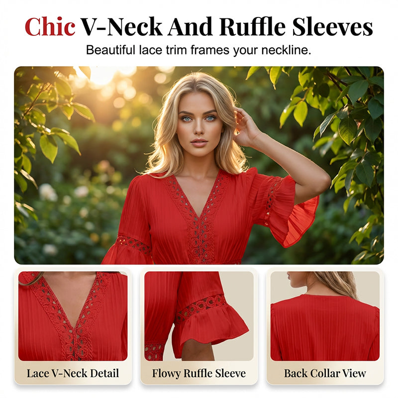 Elara Lace Dress
