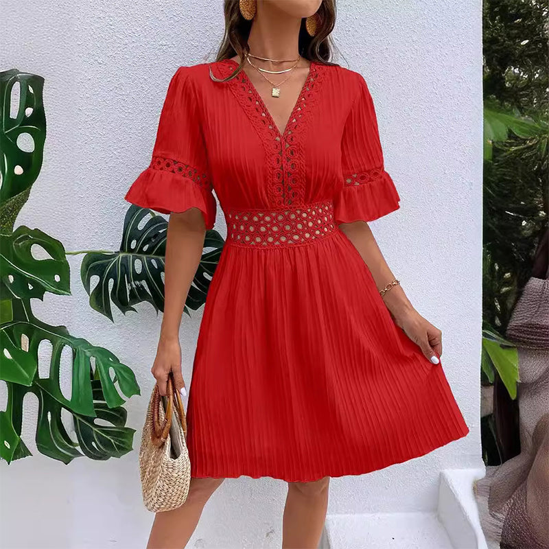 Elara Lace Dress