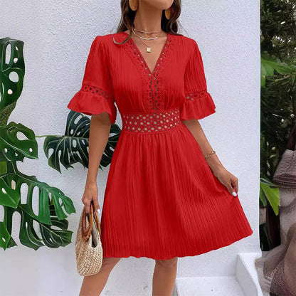 Elara Lace Dress