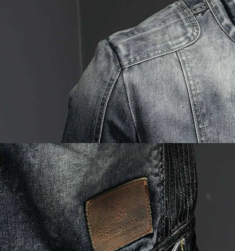 Alessio | Retro Denim Jacket - Riviera London