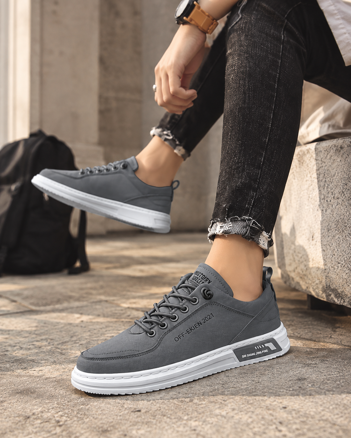 Vance Leather Sneakers