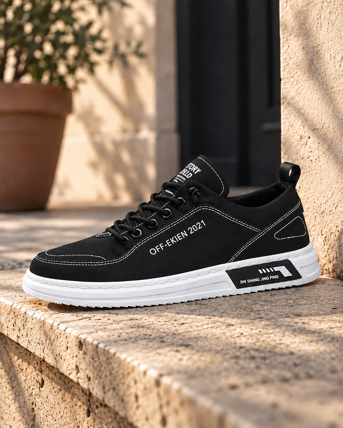 Vance Leather Sneakers