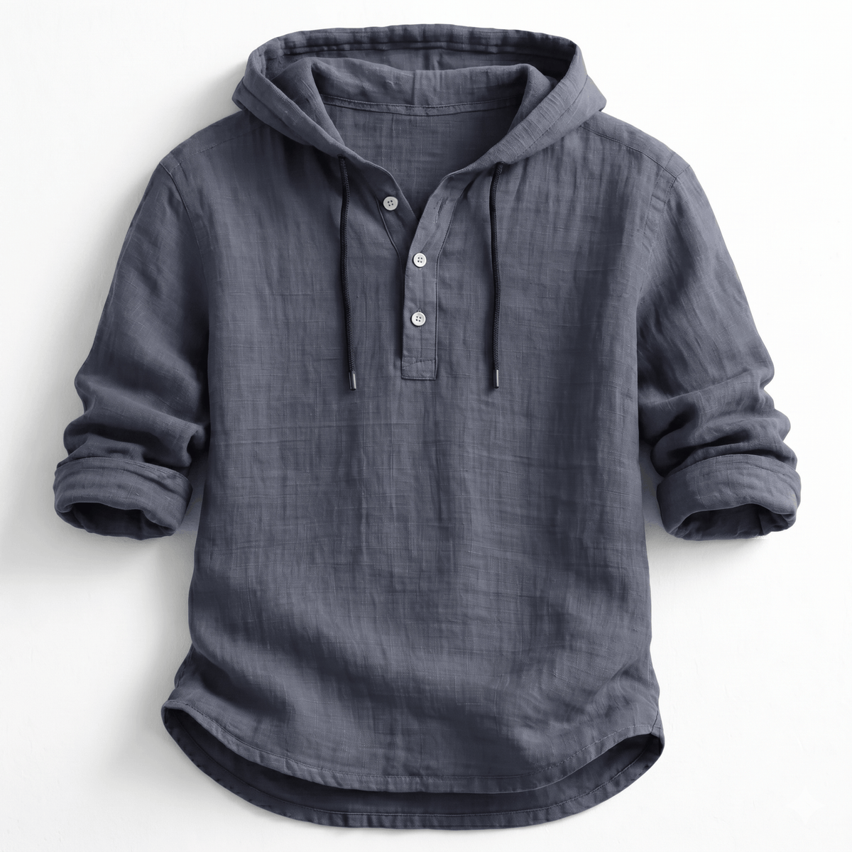 Bergen Hooded Linen Shirt