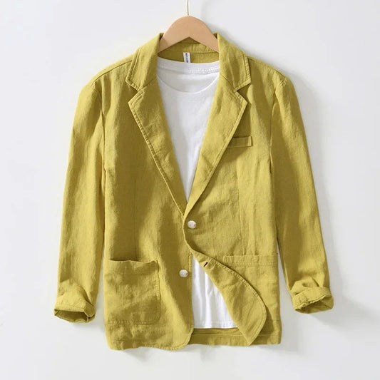 Ellery Cotton-Linen Blazer